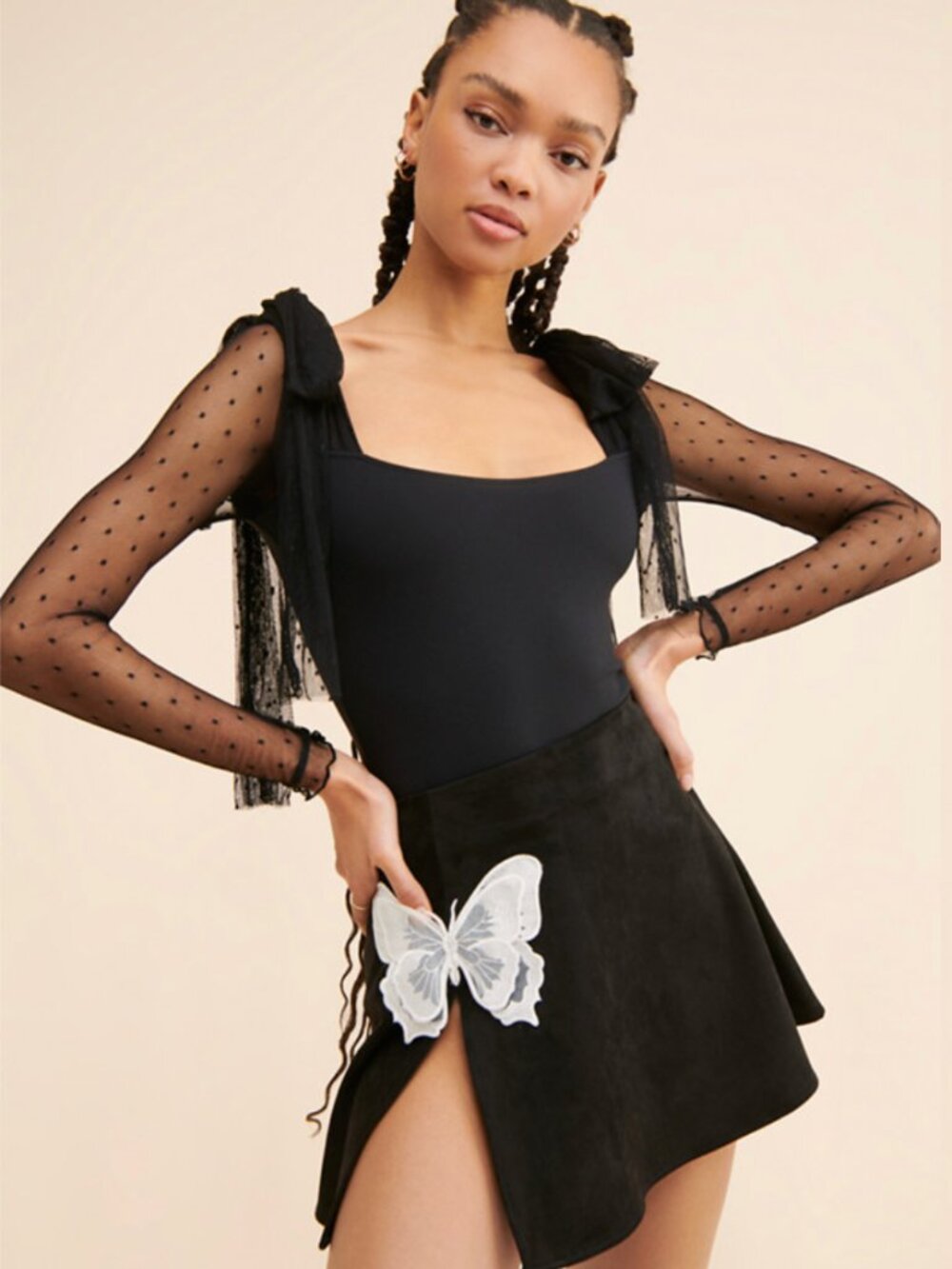 Free People - Tongue Tied Bodysuit - NWT